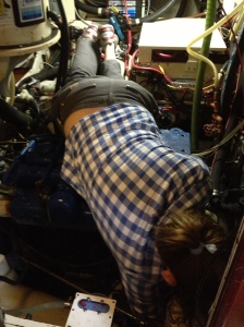 K lays on the engine like a boss.
